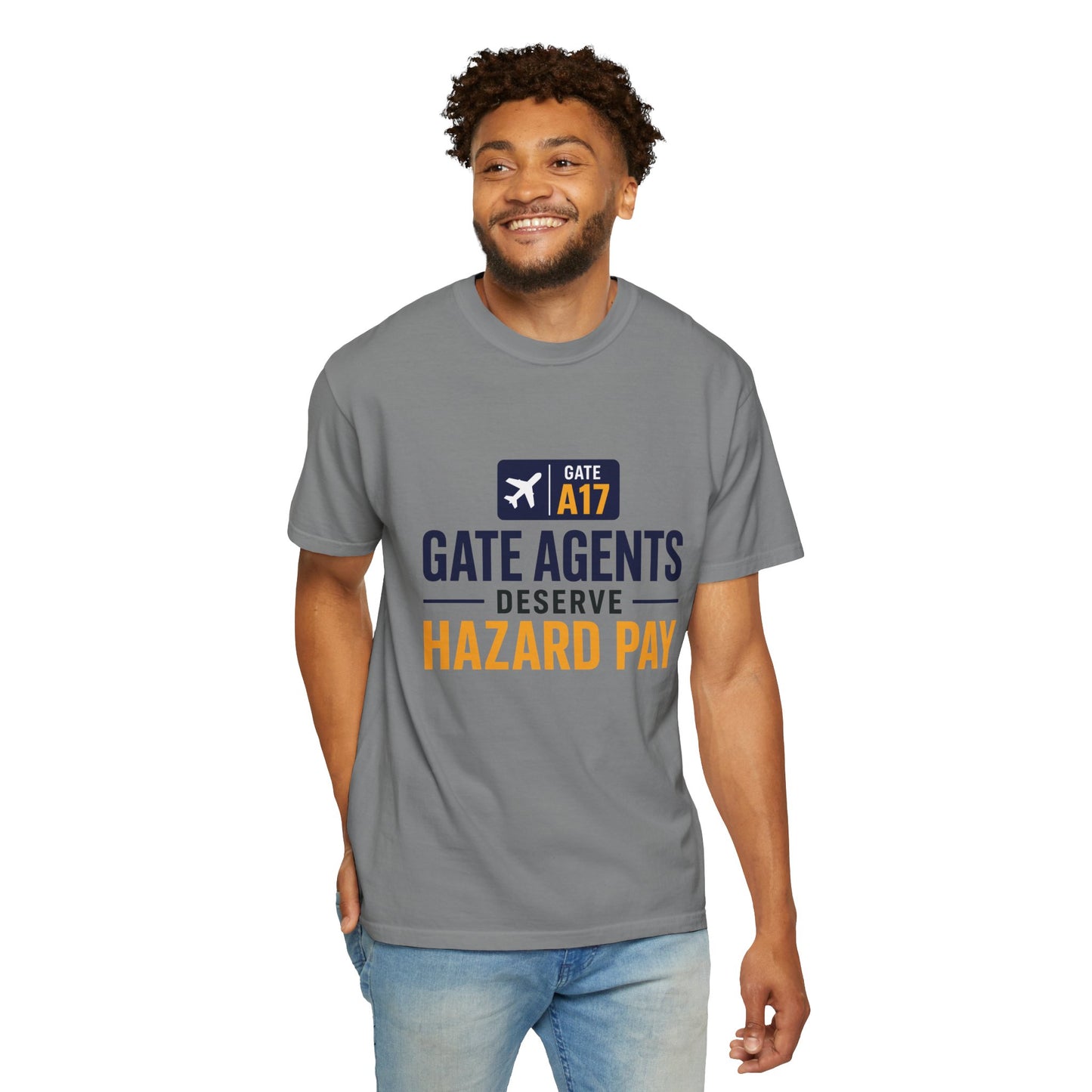 Gate Agents Deserve Hazard Pay T-Shirt