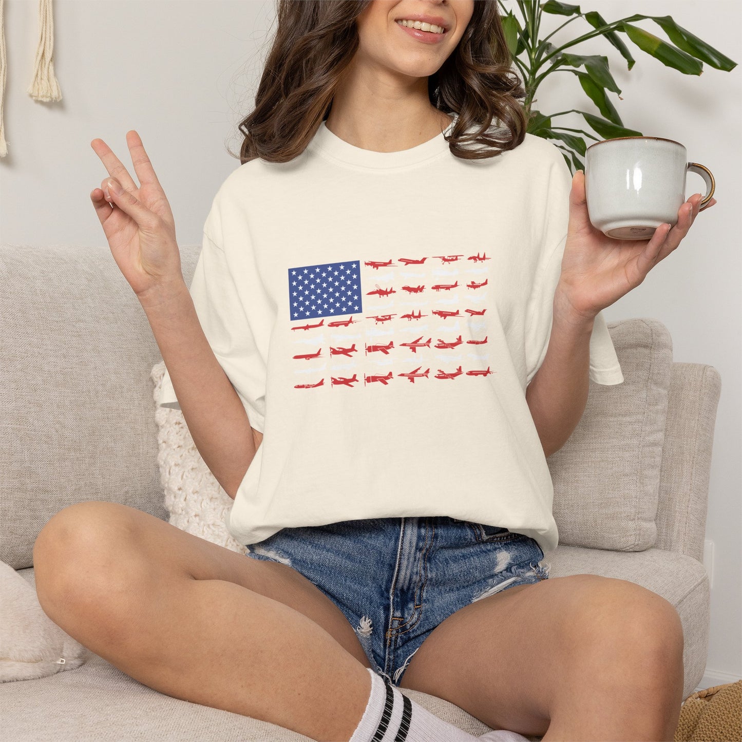 American Aviation Flag T-Shirt