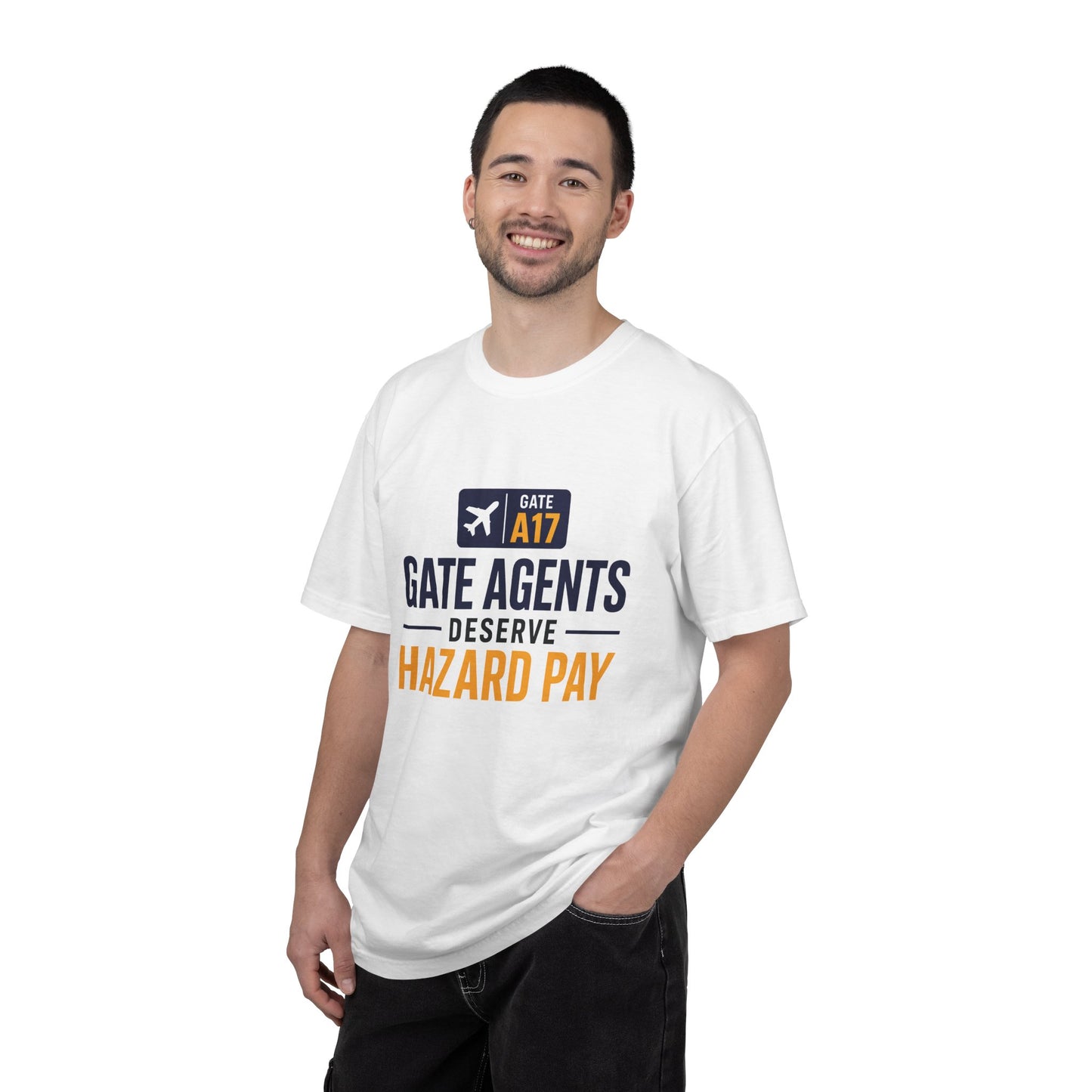 Gate Agents Deserve Hazard Pay T-Shirt