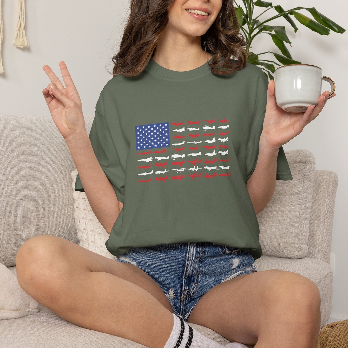 American Aviation Flag T-Shirt