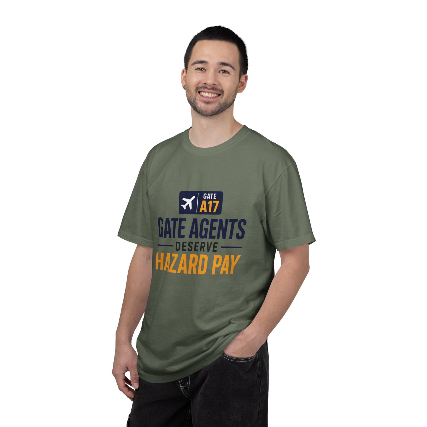 Gate Agents Deserve Hazard Pay T-Shirt