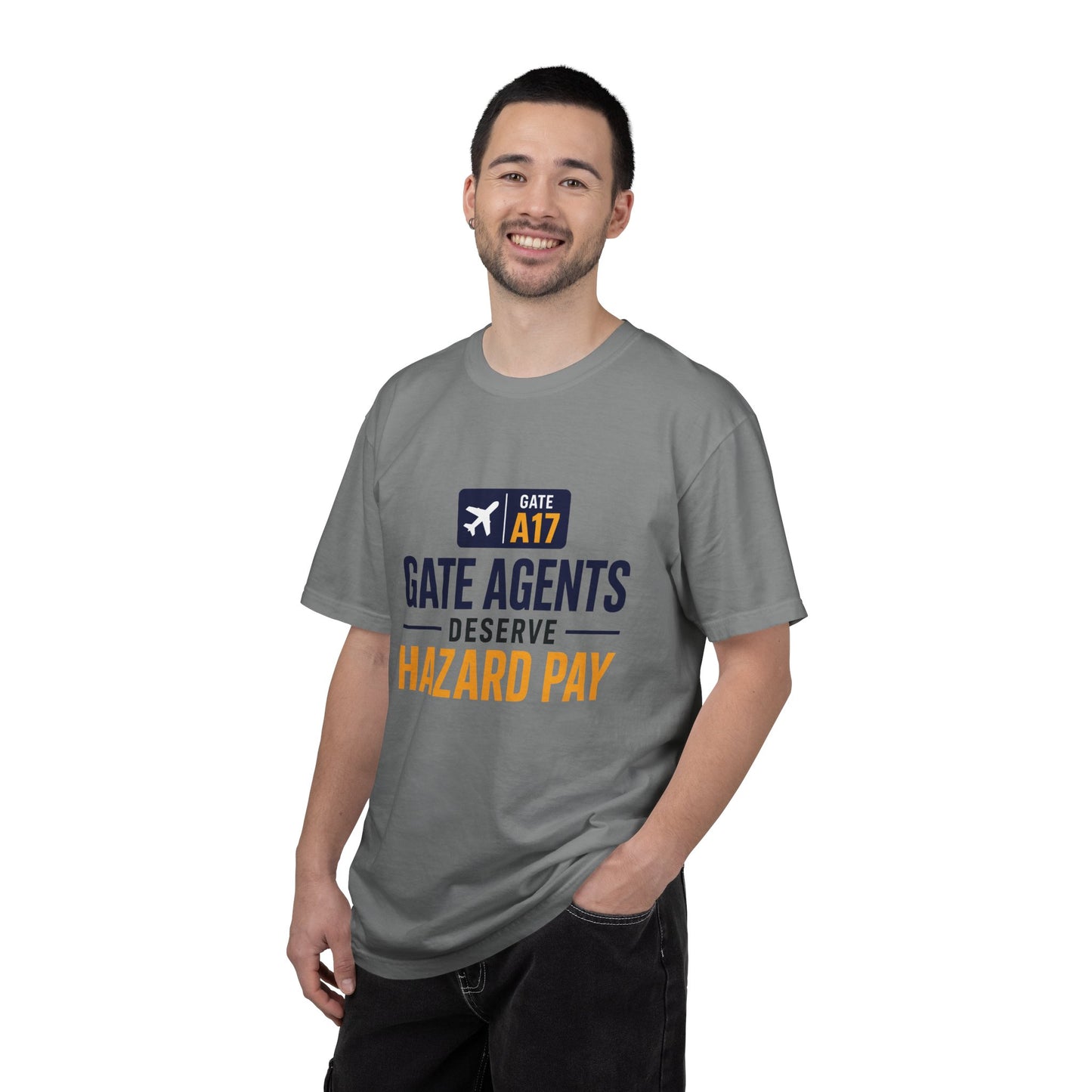 Gate Agents Deserve Hazard Pay T-Shirt
