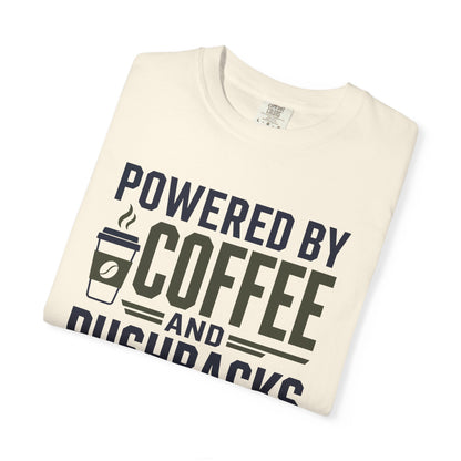 Powered By Coffee and Pushbacks - T-Shirt
