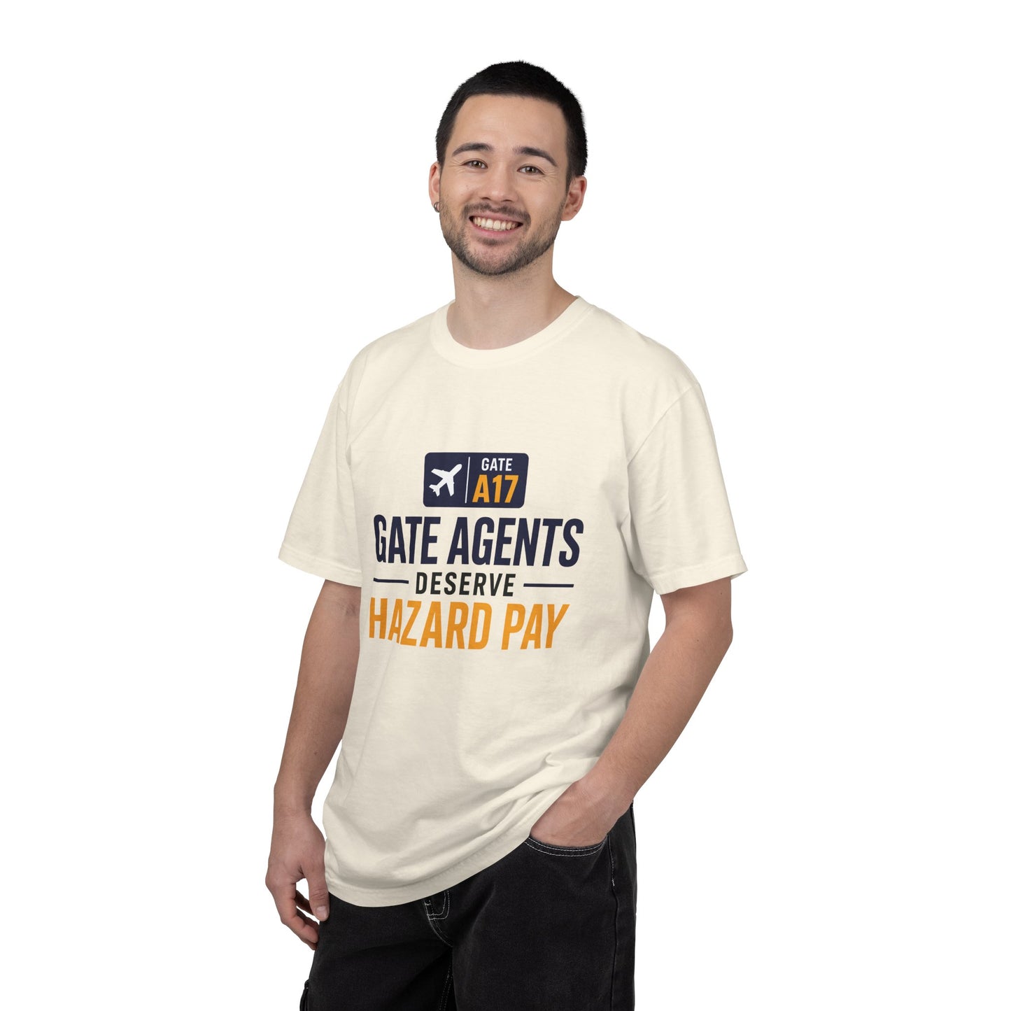 Gate Agents Deserve Hazard Pay T-Shirt