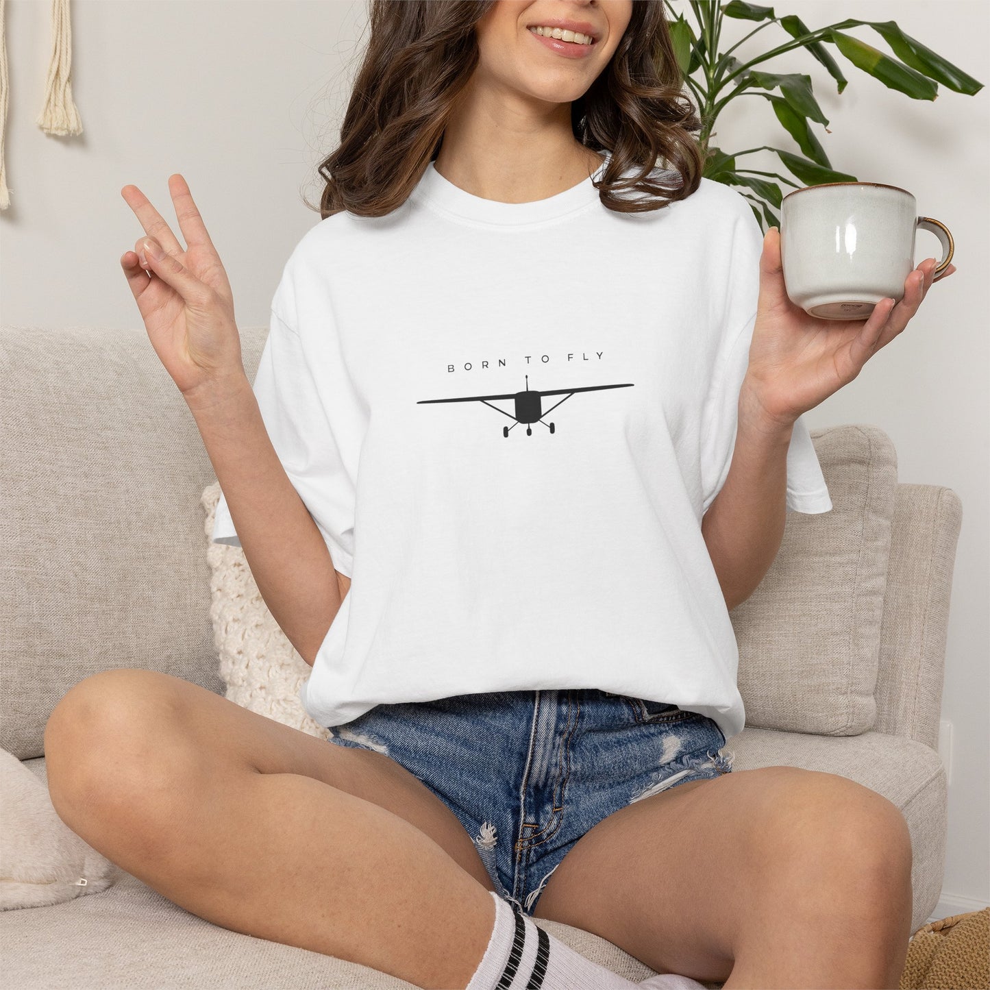 Born To Fly Aviation T-Shirt