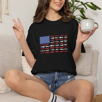 American Aviation Flag T-Shirt