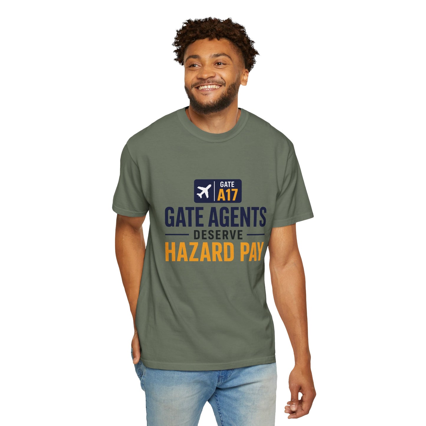 Gate Agents Deserve Hazard Pay T-Shirt