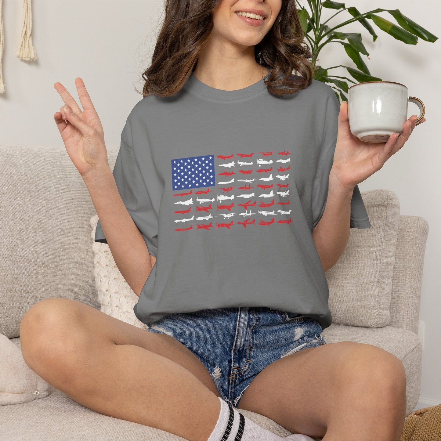 American Aviation Flag T-Shirt
